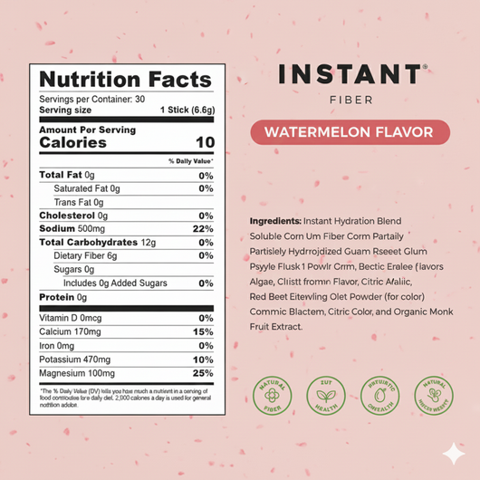 Watermelon - Instant Fiber